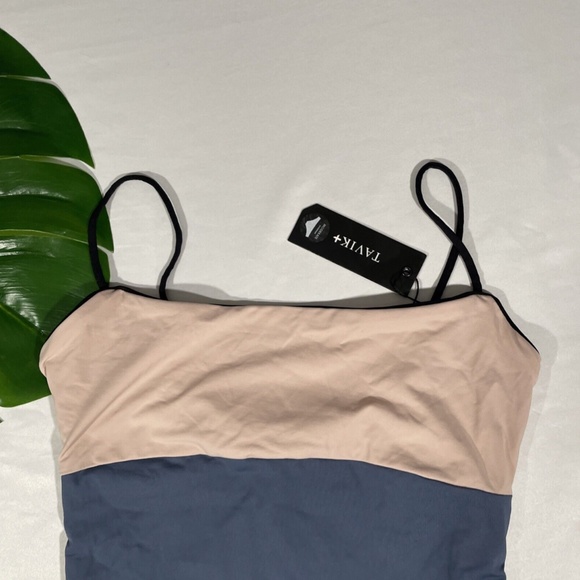 NWT‎ Tavik [ Small ] Scarlett Color blocked One-Piece Swimsuit Indigo - Picture 4 of 10